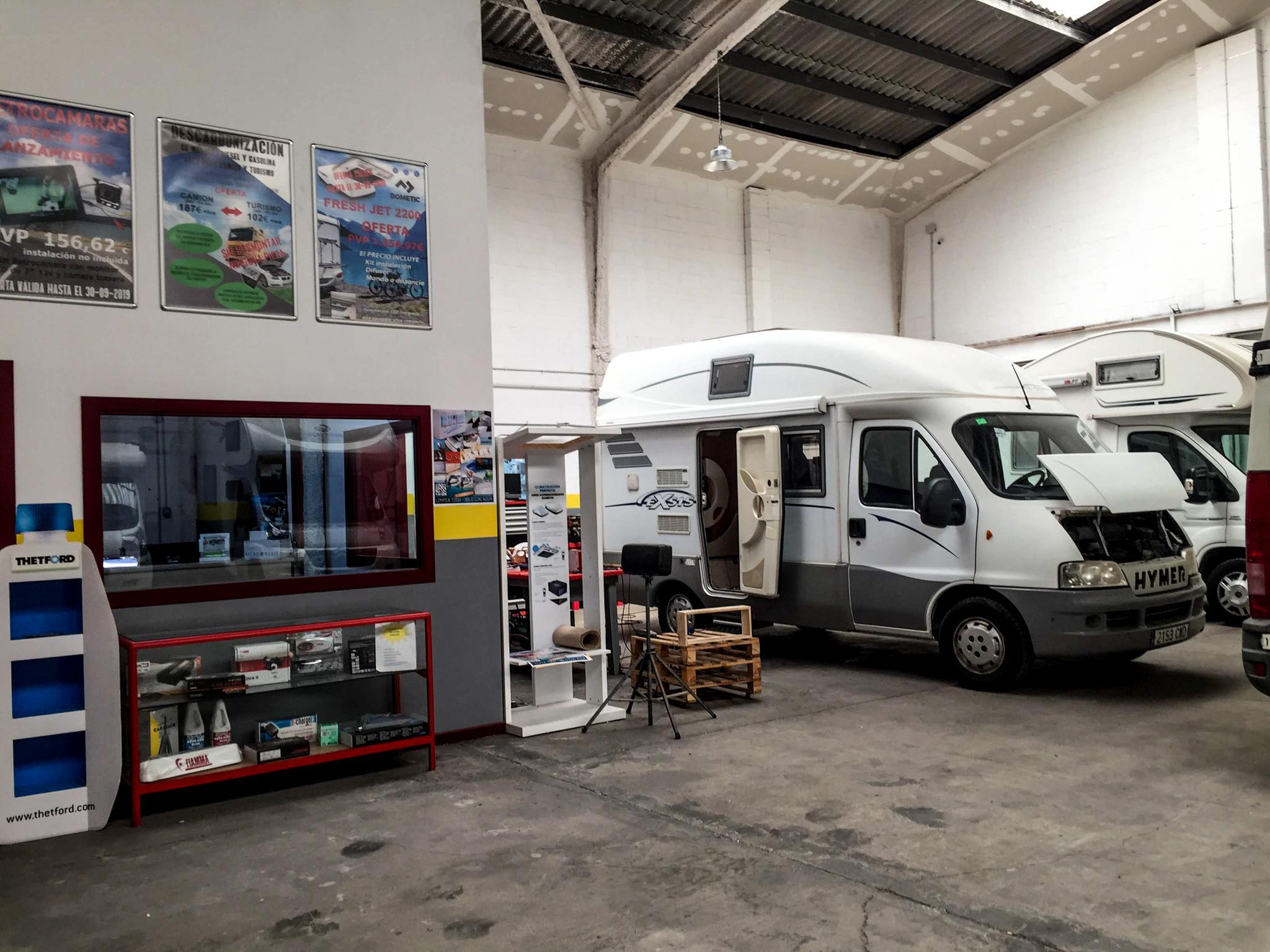 Wohnmobil Service Station