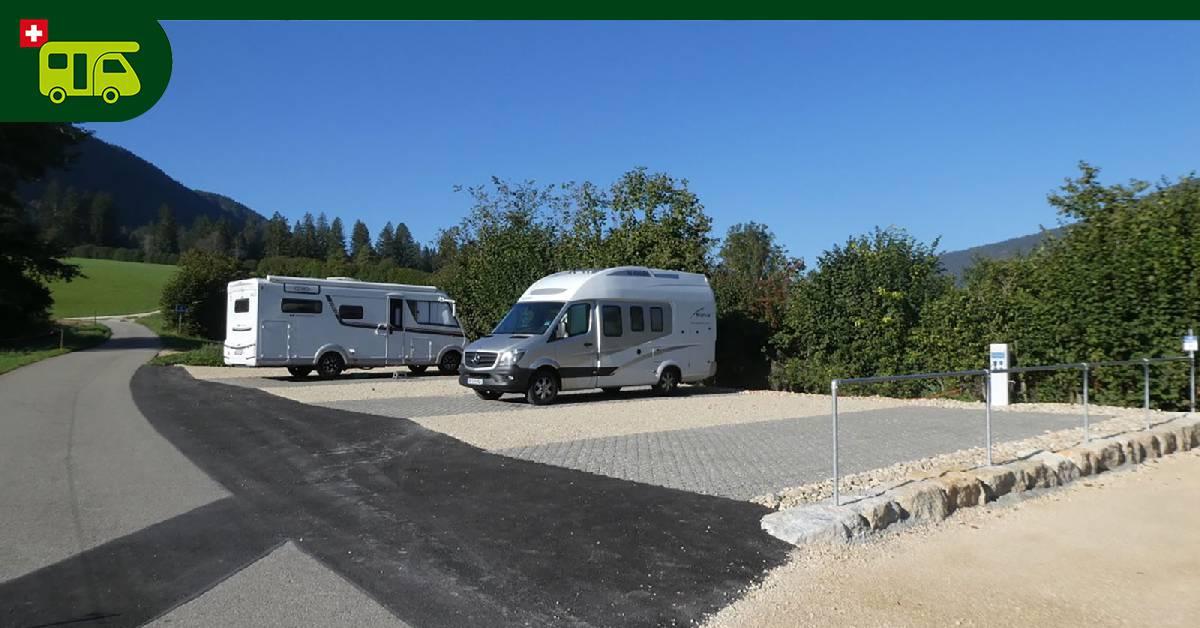 Aire pour camping-cars 2606 Corgémont - Foto 5