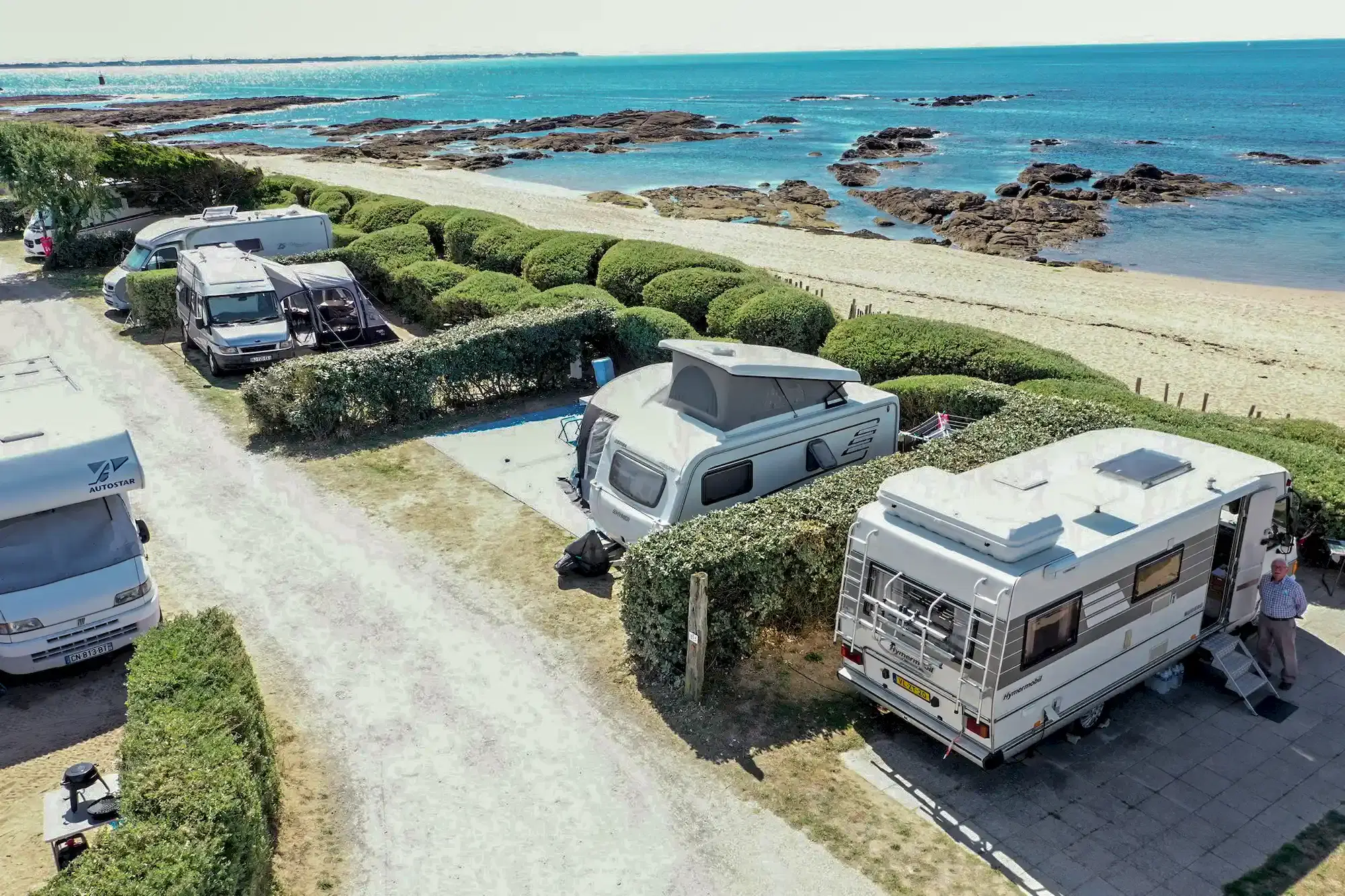 Aire Camping-car Par. La grande falaise - Foto 4