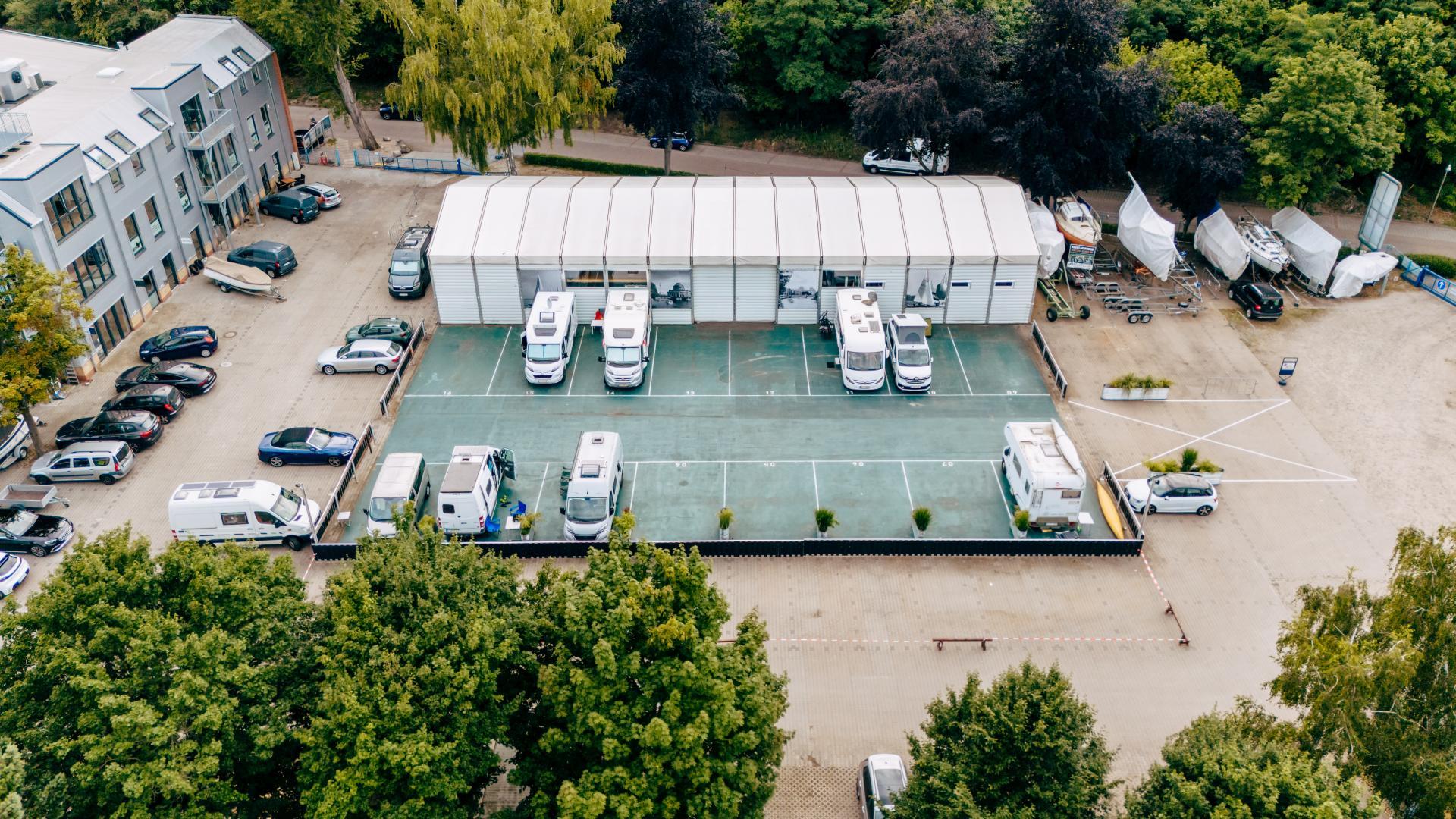 Wohnmobilstellplatz in der Marina Lanke - Foto 5