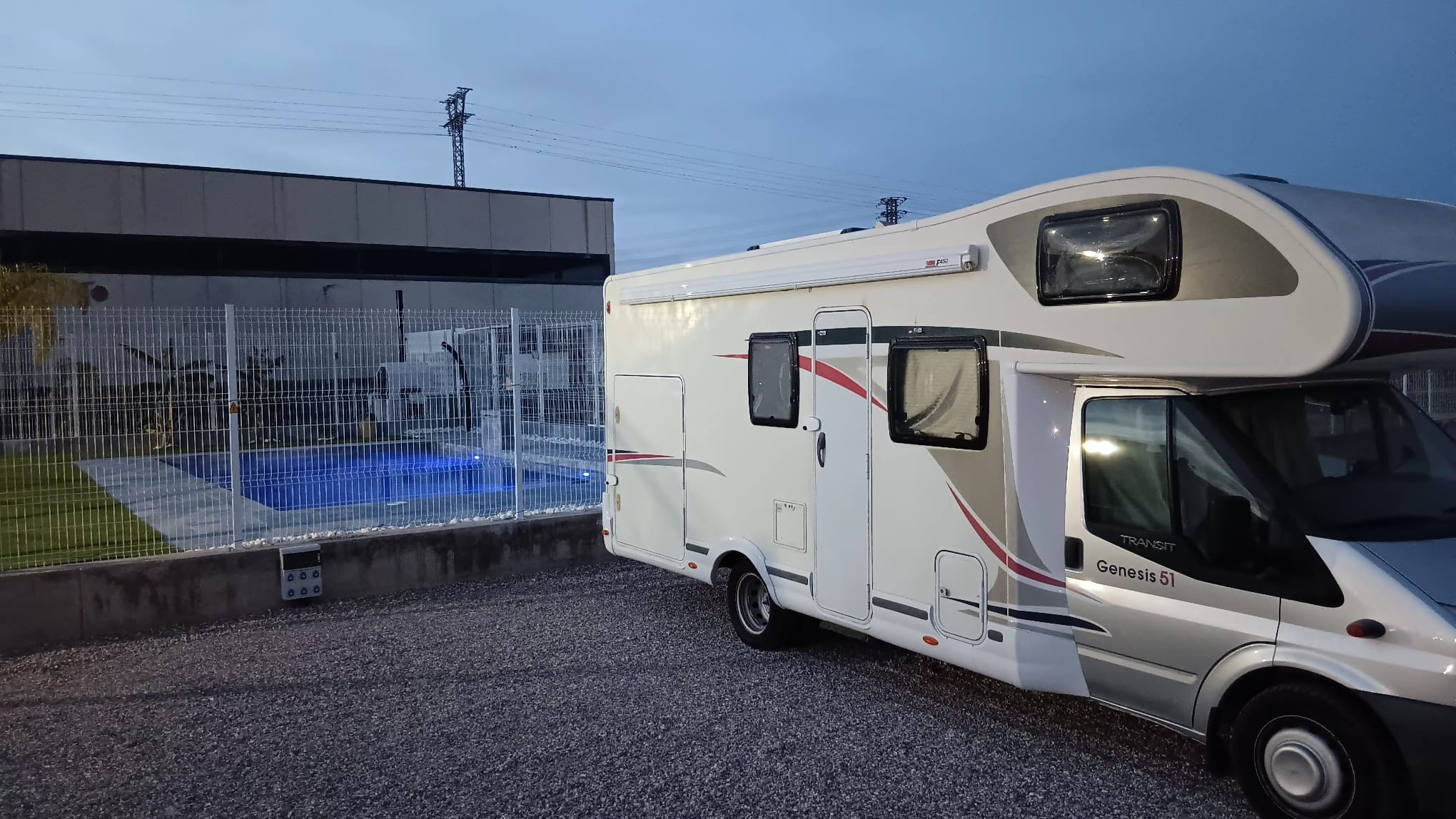 Camping exclusivo casillas y motorhome Cooperadora Policial