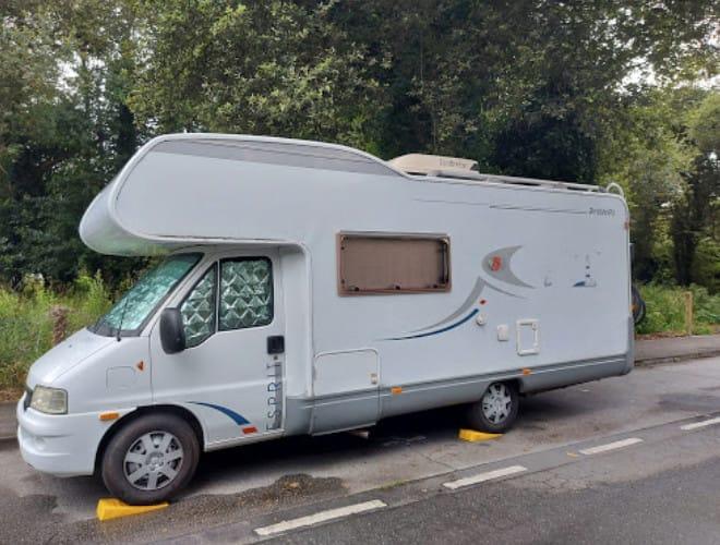 Área de servicio para caravanas