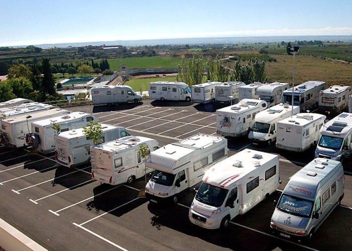 Área autocaravanas Tamarite de Litera