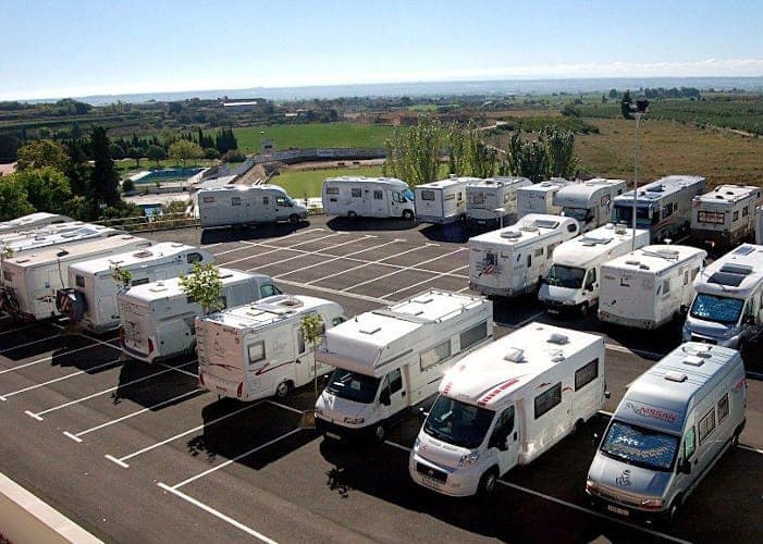 Área autocaravanas Tamarite de Litera