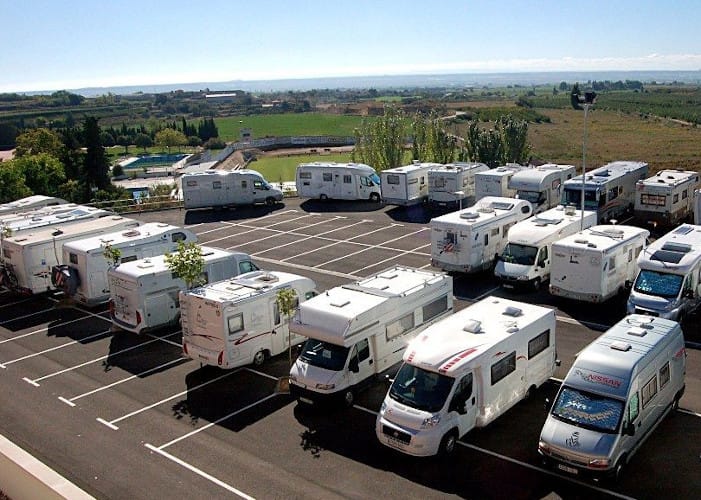 Área autocaravanas Tamarite de Litera