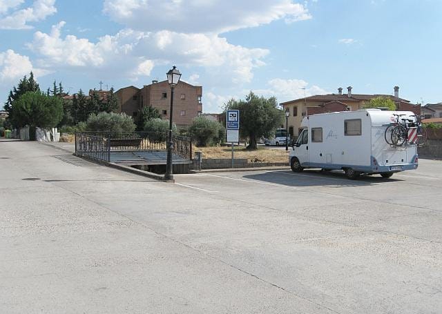 Área autocaravanas Lagartera