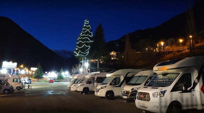 Parking autocaravanas Borda de Torres