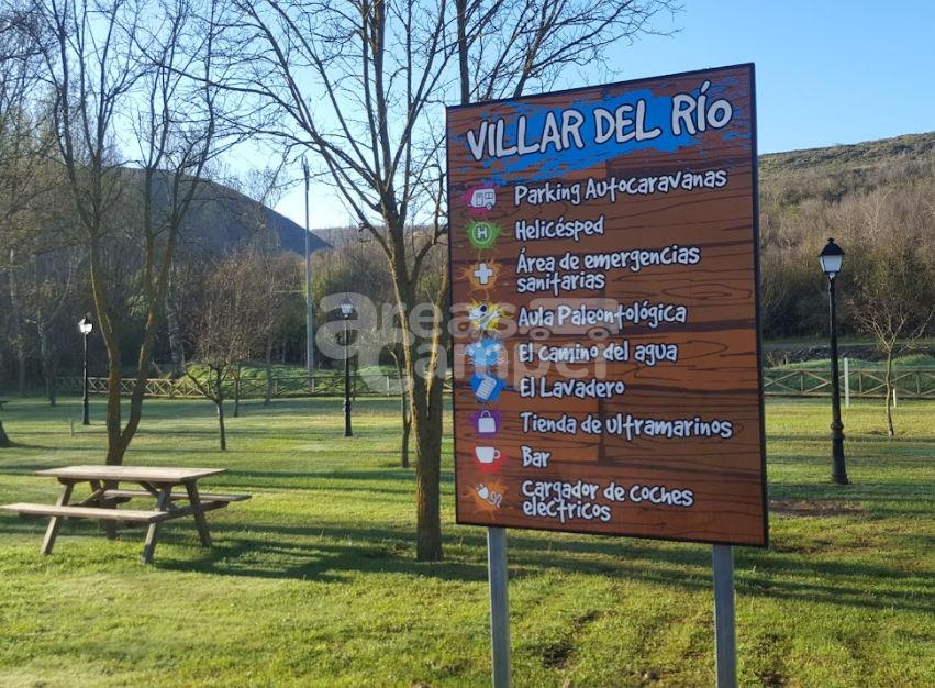 Área autocaravanas Villar del Río