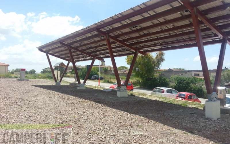 Area sosta camper Baradili