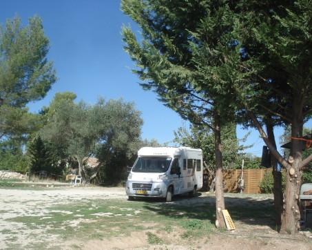 Aire camping-car privée chez Hubert