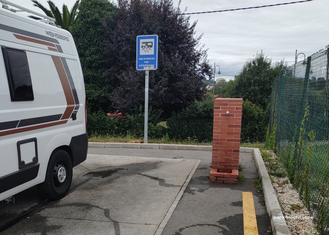 Área autocaravanas Overo