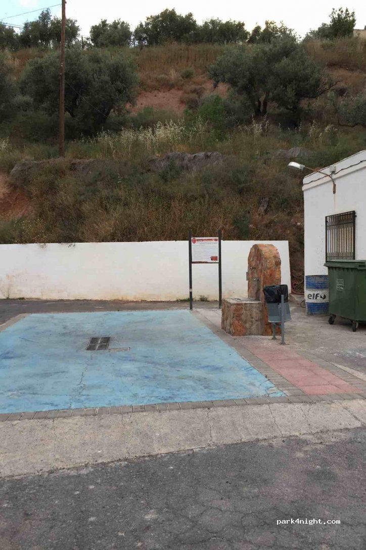 Área de autocaravanas de Canjáyar