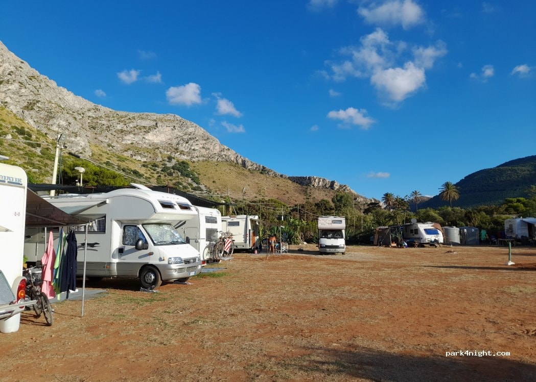 Malica sosta camper barcarello
