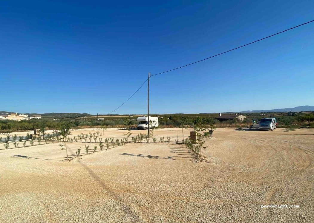 Área autocaravanas Casas Nuevas