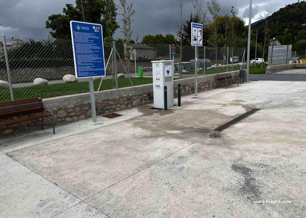 Área autocaravanas La Seu d'Urgell