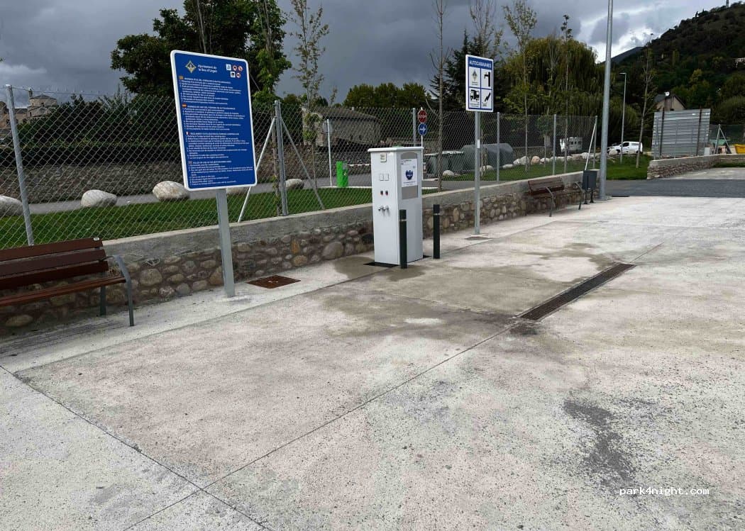 Área autocaravanas La Seu d'Urgell
