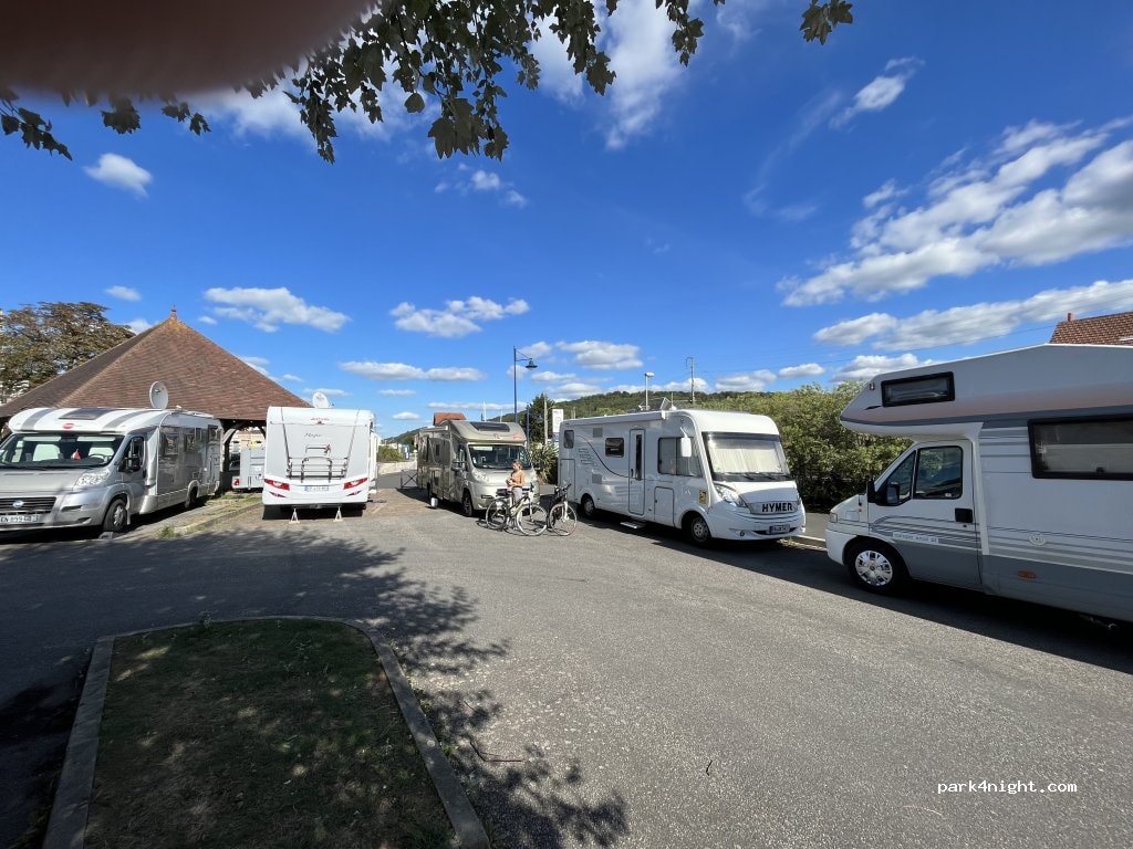Aire de camping-car de Dives sur Mer