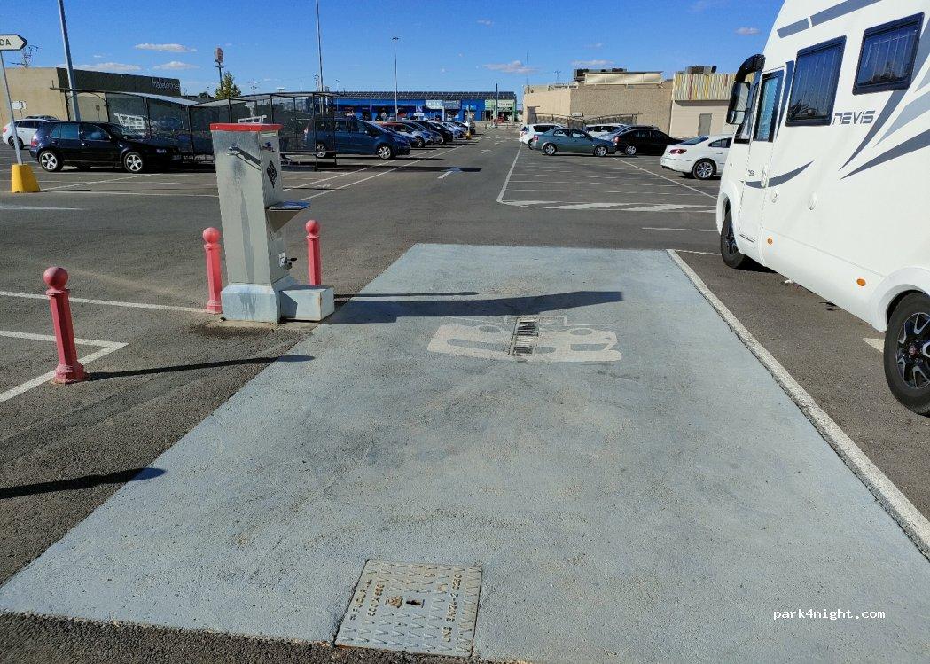 Área autocaravanas Alcázar de San Juan