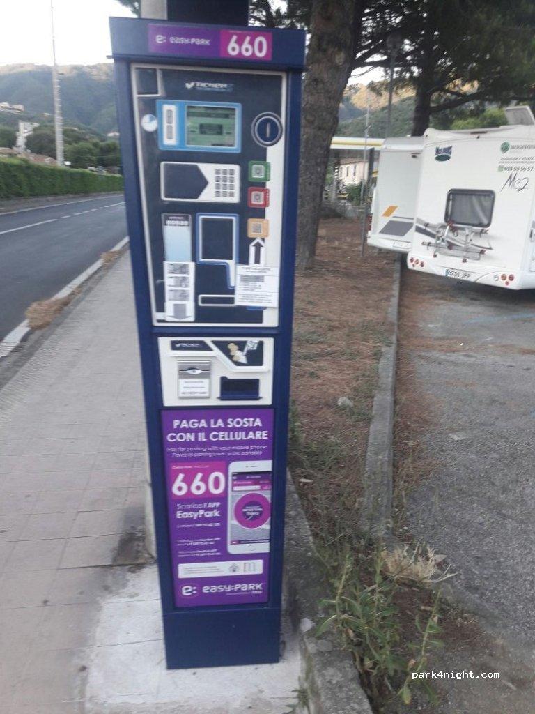 Area Sosta Camper - Levanto