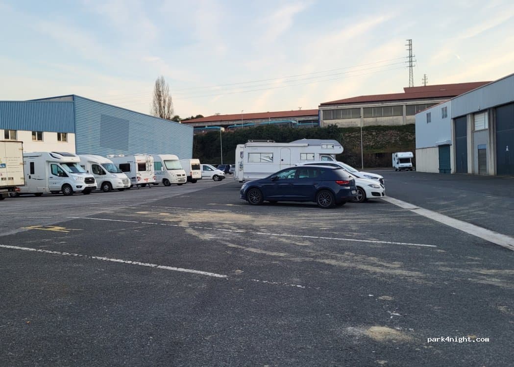 Área autocaravanas Zumaia