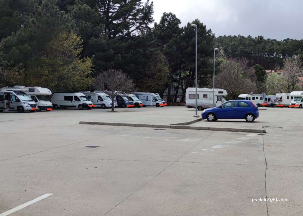 Área autocaravanas La Alberca