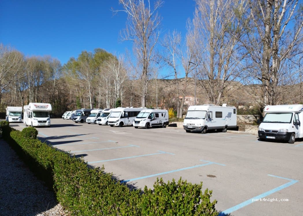 Área de autocaravanas de Albarracín