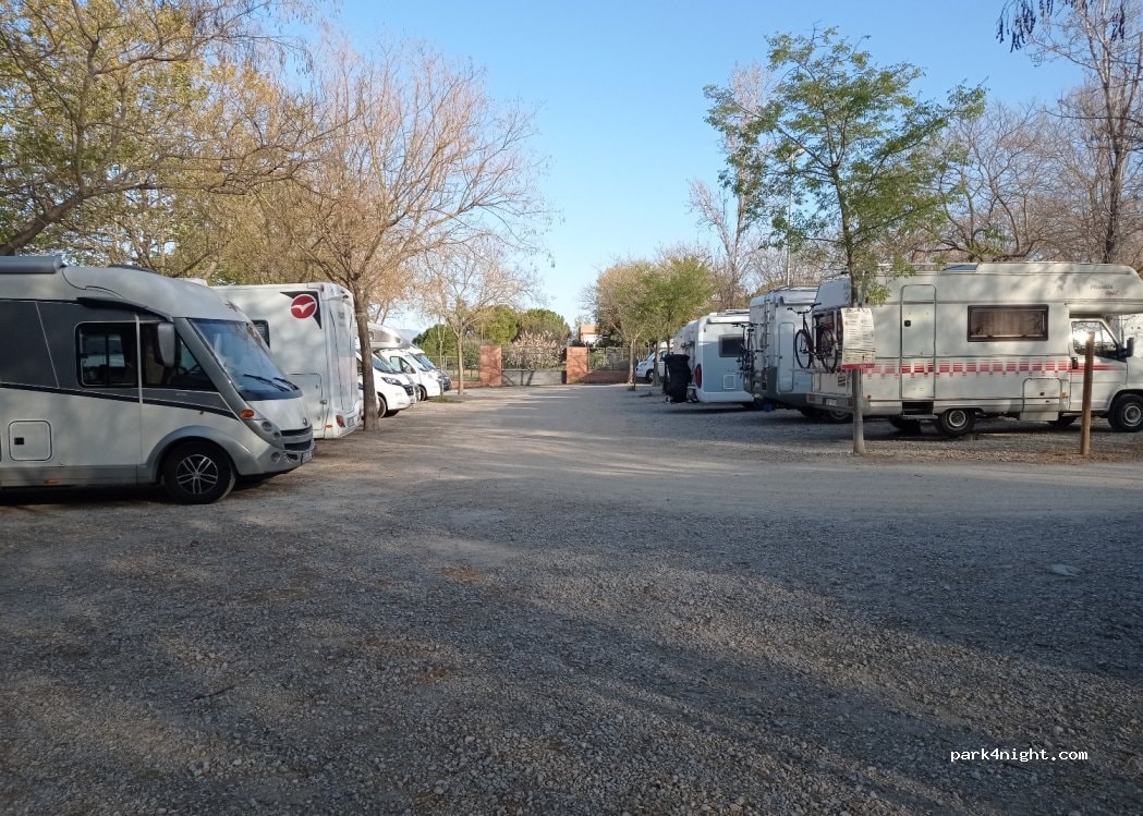 Área autocaravanas Villafranca del Penedés