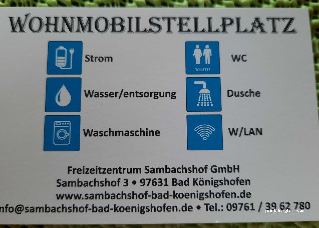 Wohnmobilstellplatz Bad Königshofen