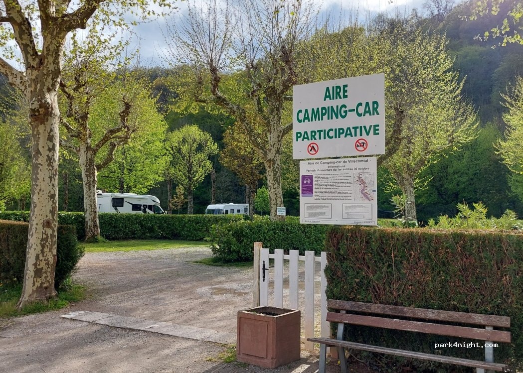Aire de Camping-car participative "Au vert Dourdou"