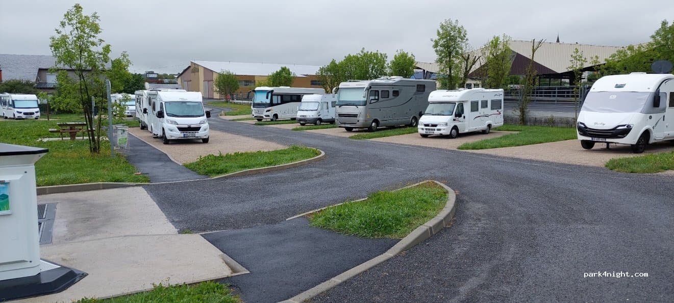 Aire de camping-cars de Laissac