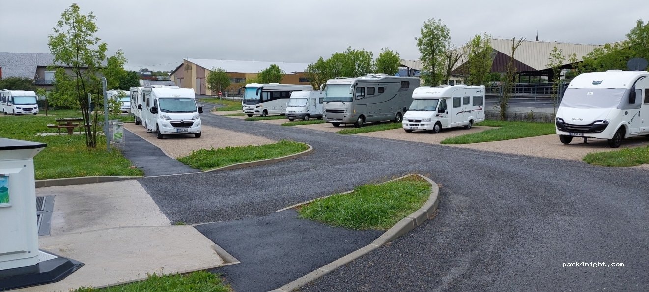 Aire de camping-cars de Laissac