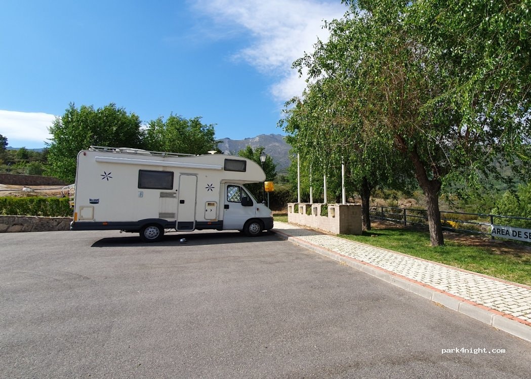 Área autocaravanas Ávila