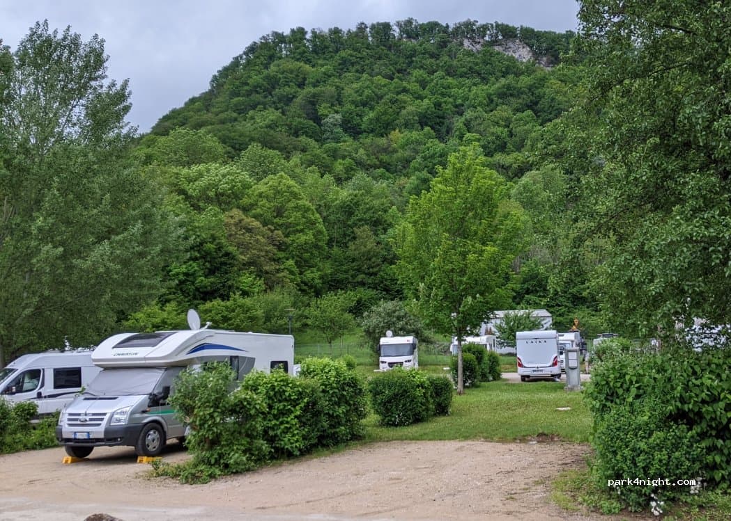 Aire de service pour camping car - Baume les Dames