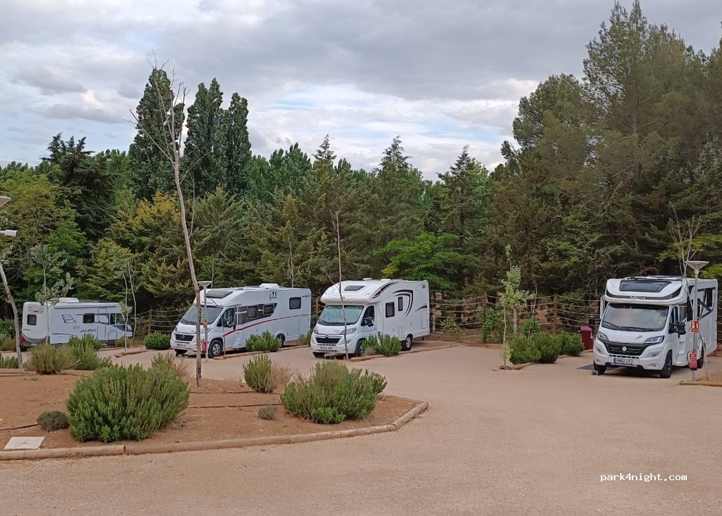 Aparcamiento para autocaravanas