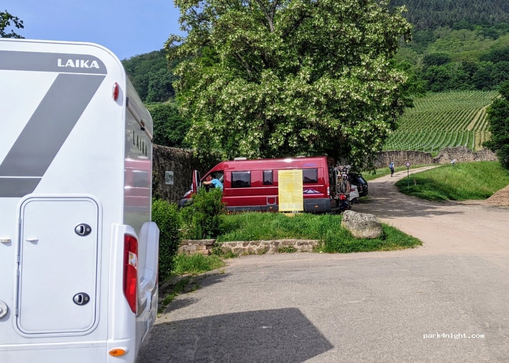Aire pour camping-cars 67730 Châtenois