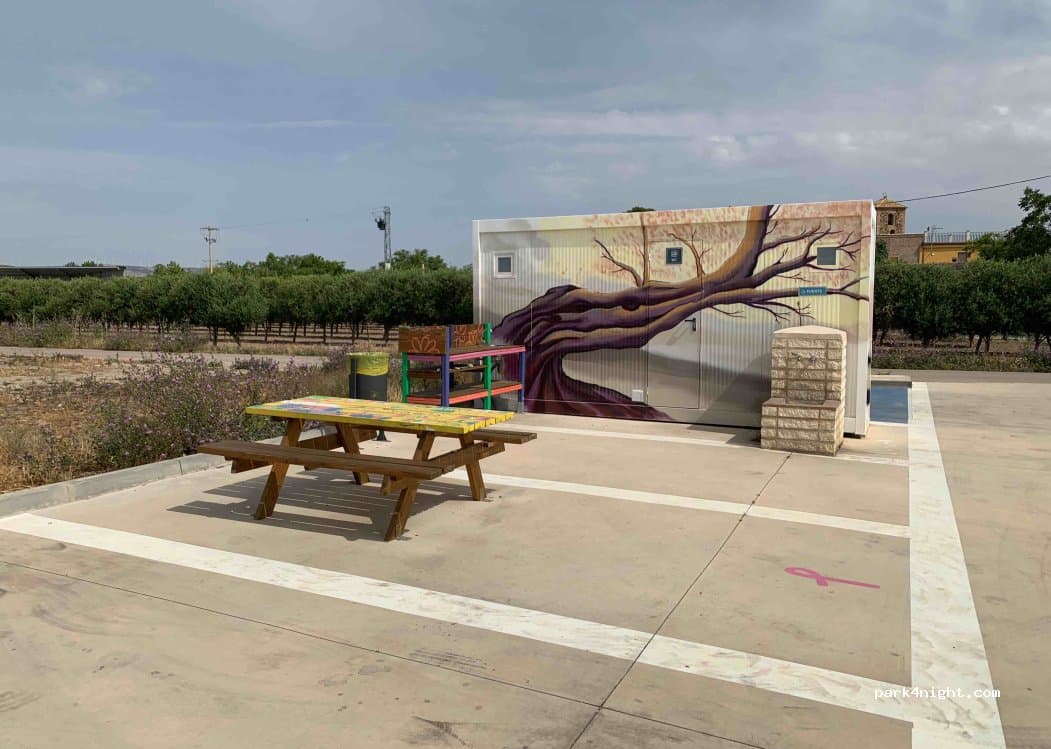 Área autocaravanas Alberite de San Juan