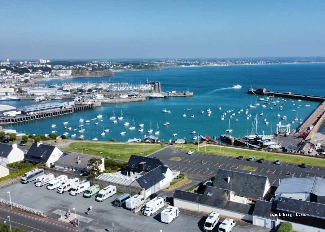 Aire de camping car Granville