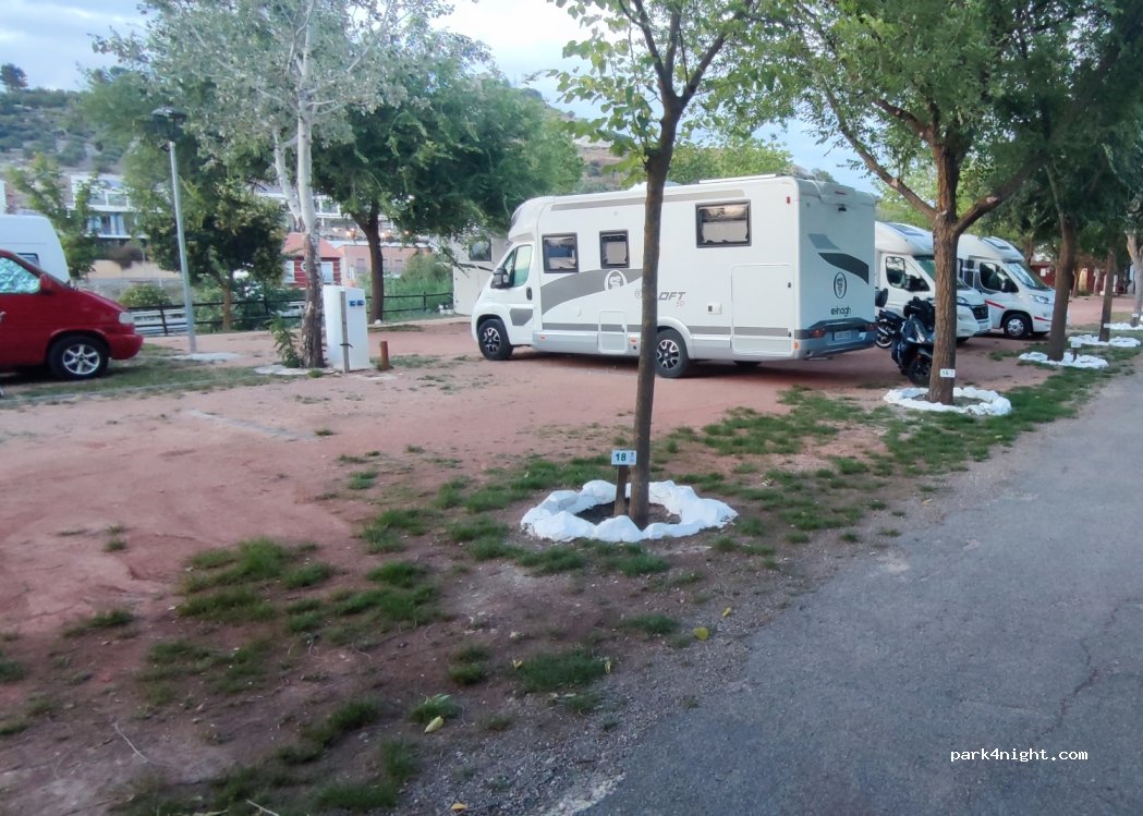 Área autocaravanas Doña Mencía