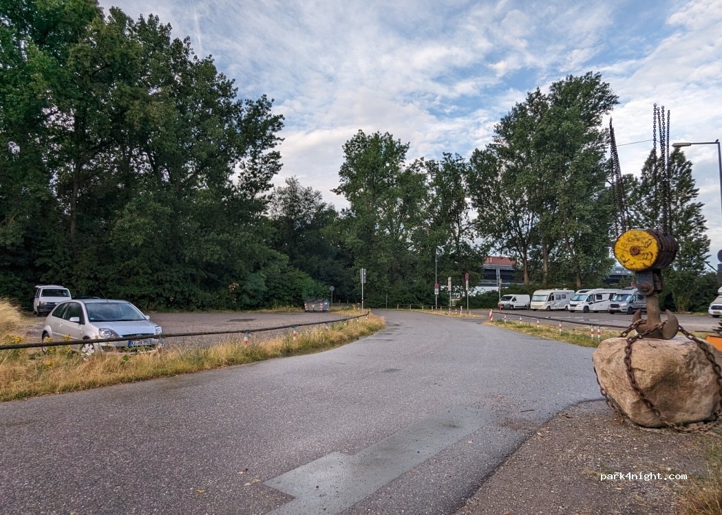 Stellplatz am Jachthafen