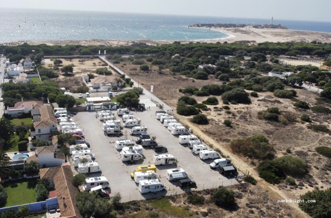 Área autocaravanas Caños de Meca