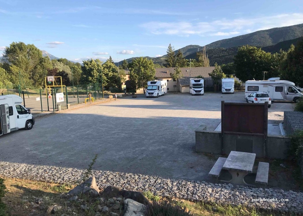 Aire d'accueil camping car