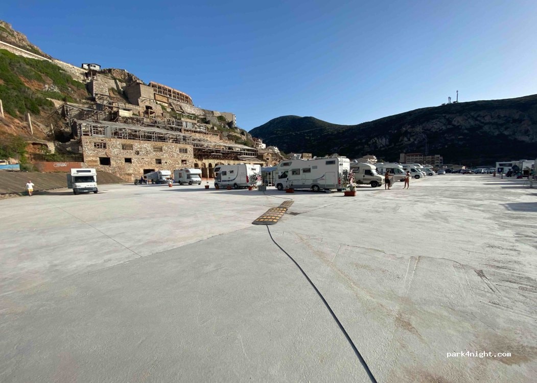 Area Sosta Camper Cala Domestica