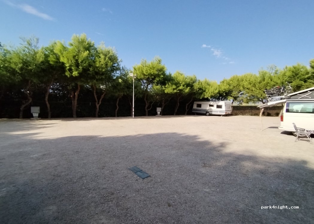 Sosta Camper Baia D'Argento