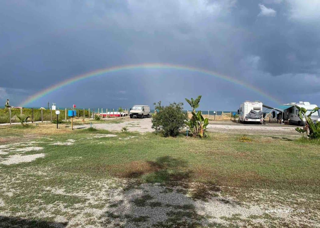 Area 51 sosta camper attrezzata