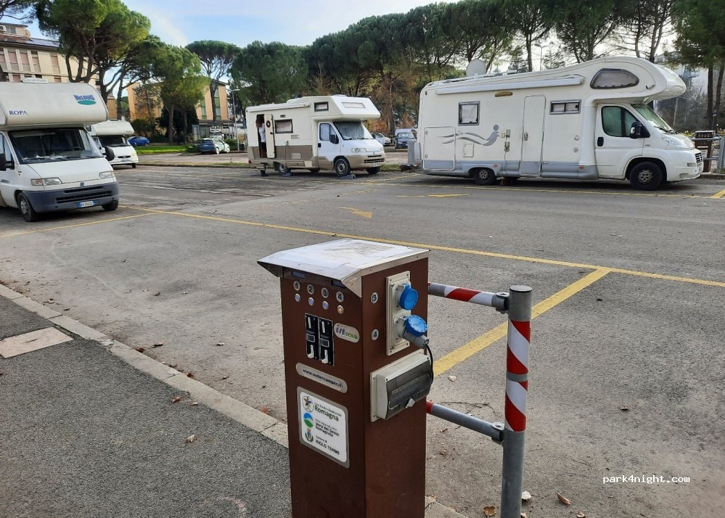 Area Sosta Camper 48025 Riolo Terme RA