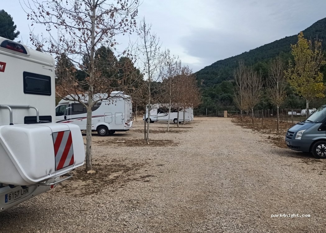 Área autocaravanas Prat de Comte