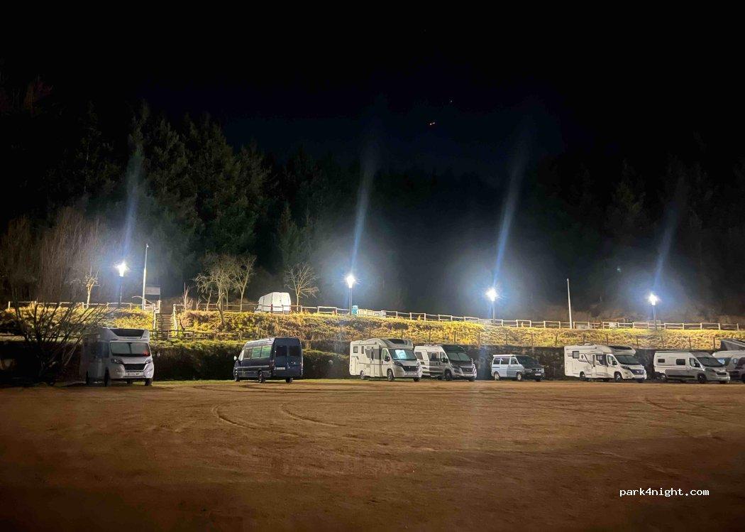 Área autocaravanas Sant Hilari Sacalm