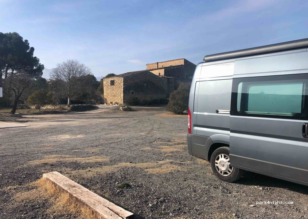 Área autocaravanas Castellgalí