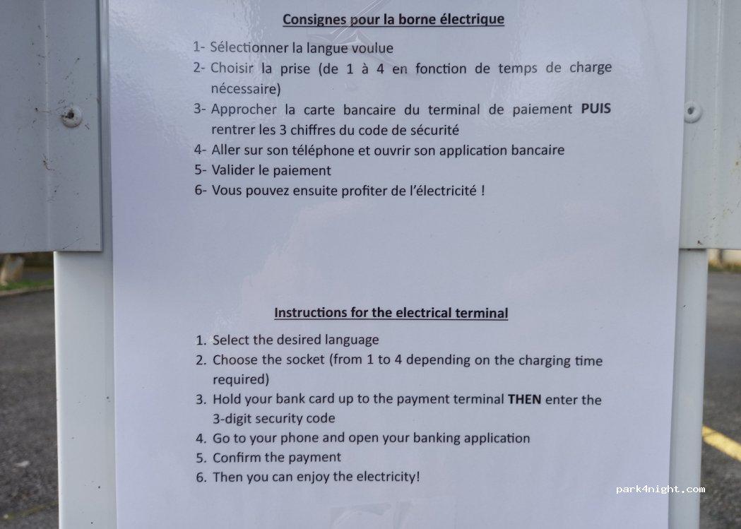 AIRE DE SERVICES D'AIGUEPERSE