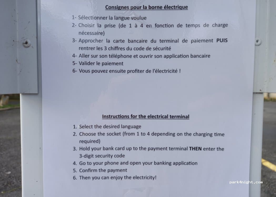 AIRE DE SERVICES D'AIGUEPERSE